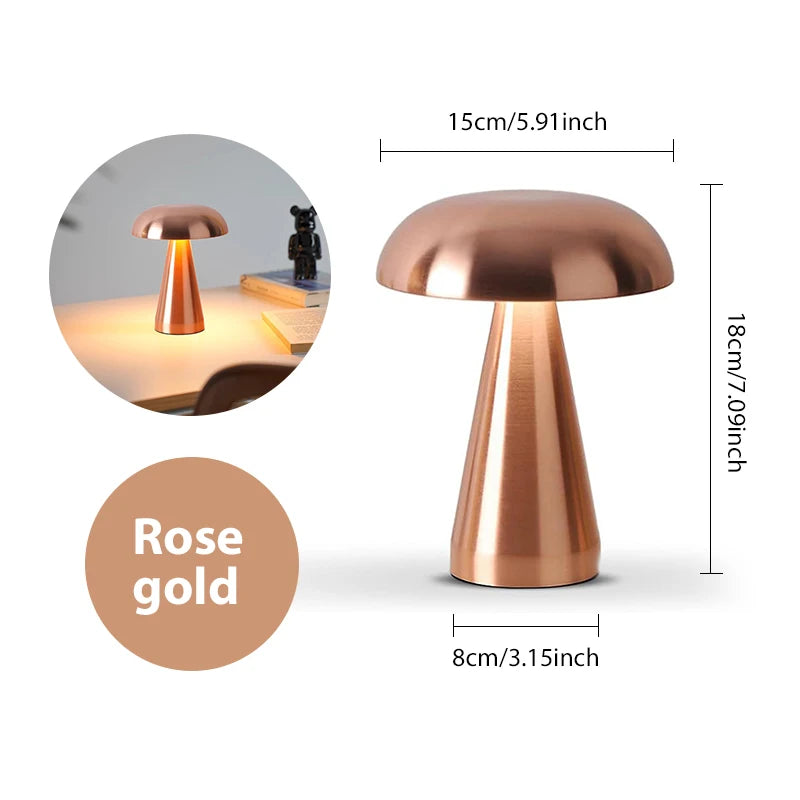 Solune Mushroom Portable Lamp