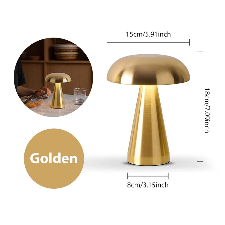 Solune Mushroom Portable Lamp