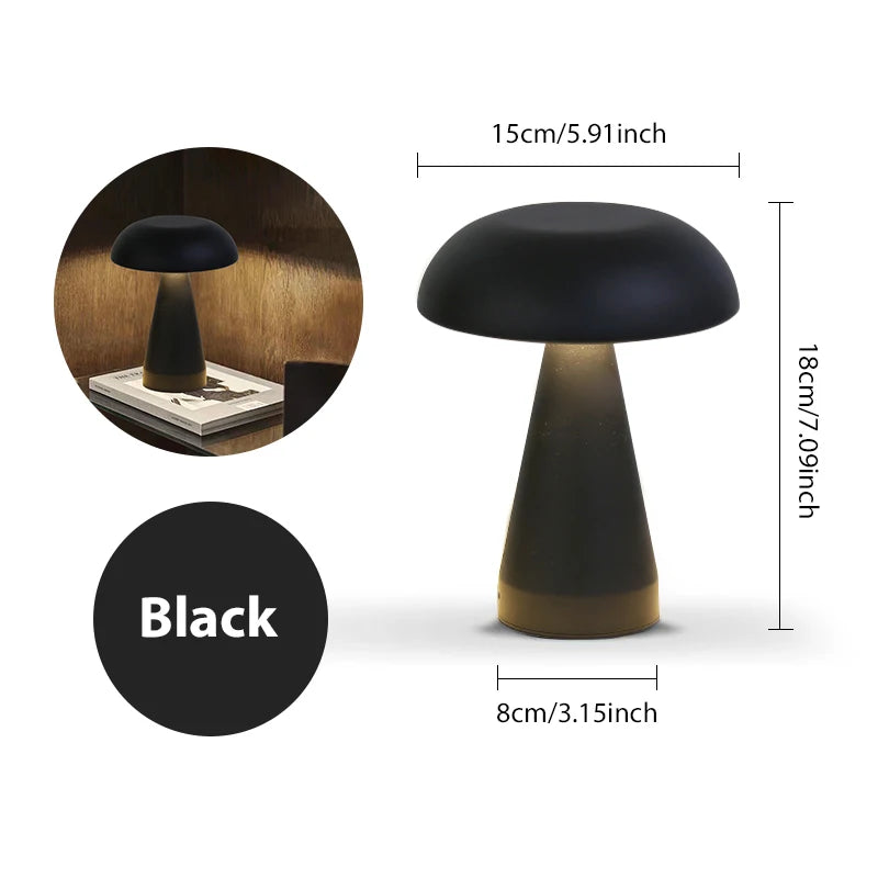 Solune Mushroom Portable Lamp